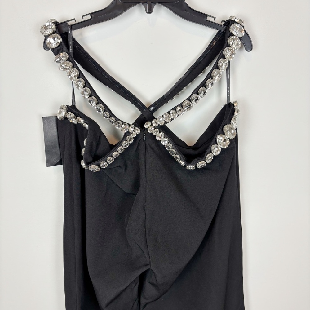 RETROFETE Kaz Pant in Black & Silver Size XL - Picture 7 of 15